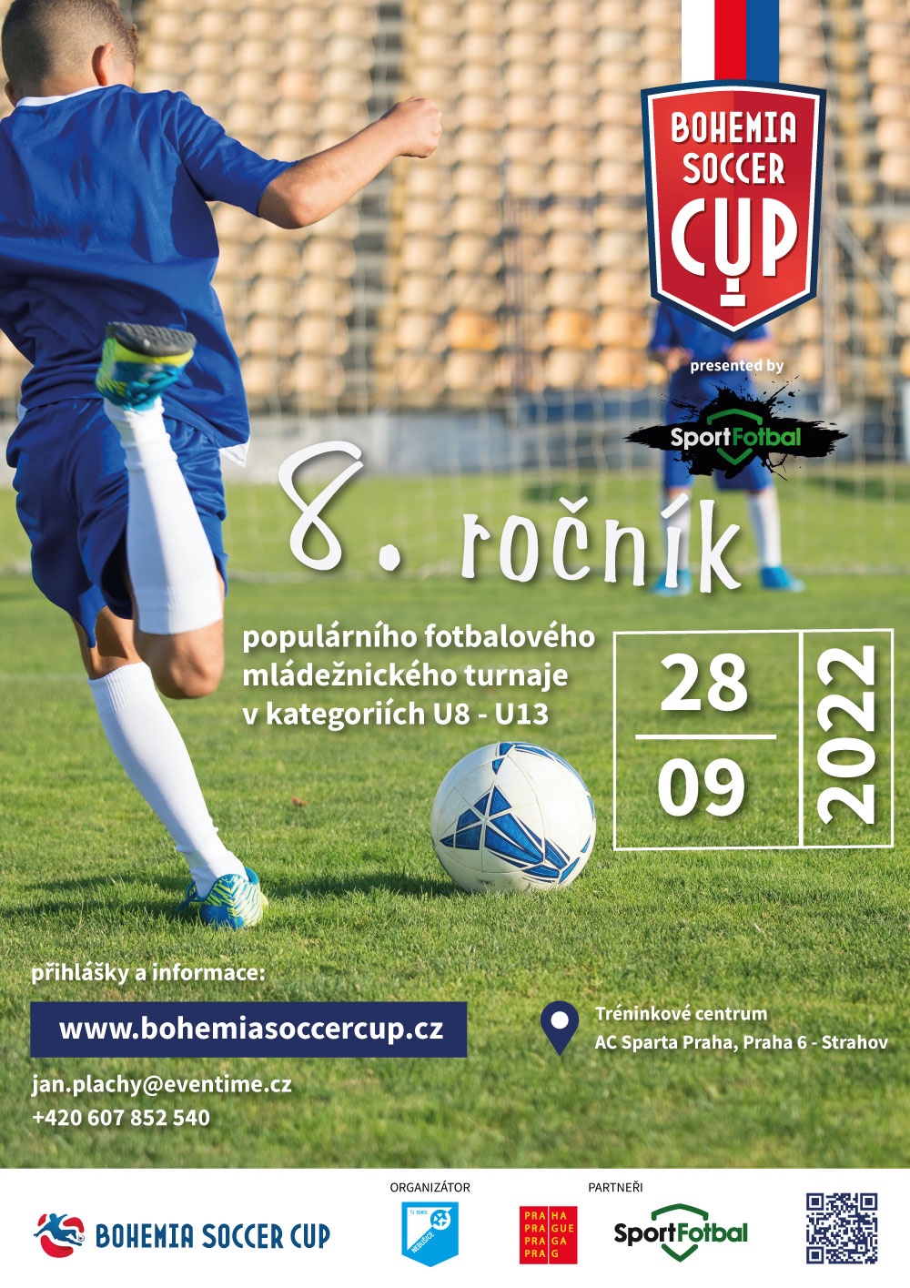 Bohemia Soccer Cup Strahov - 28.9.2022 - Tréninkové centrum AC Sparta Praha